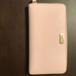 Kate spade light pink wallet